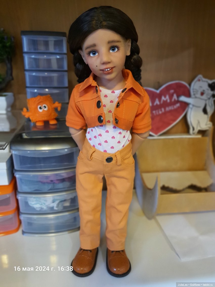 Сюрприз с прогулки егозы — Куклы Gotz (Готц): Ханна (фото 4)