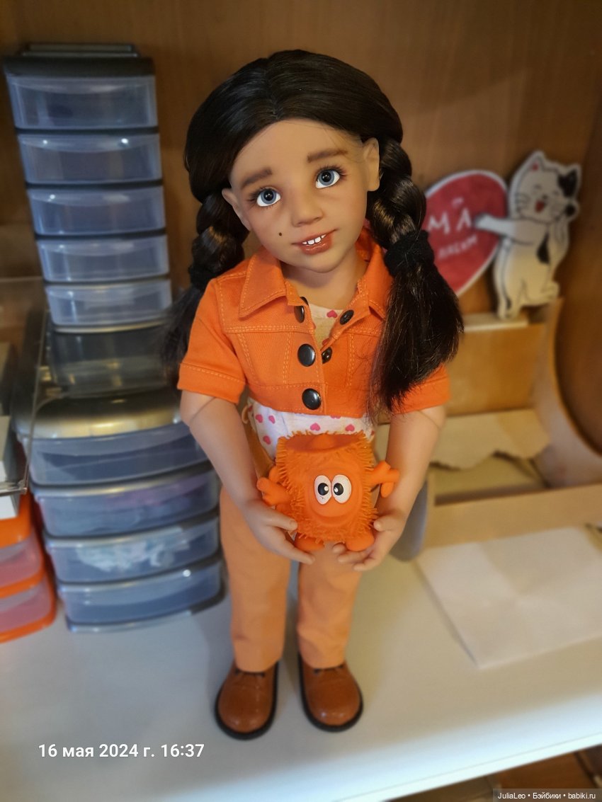 Сюрприз с прогулки егозы — Куклы Gotz (Готц): Ханна (фото 2)