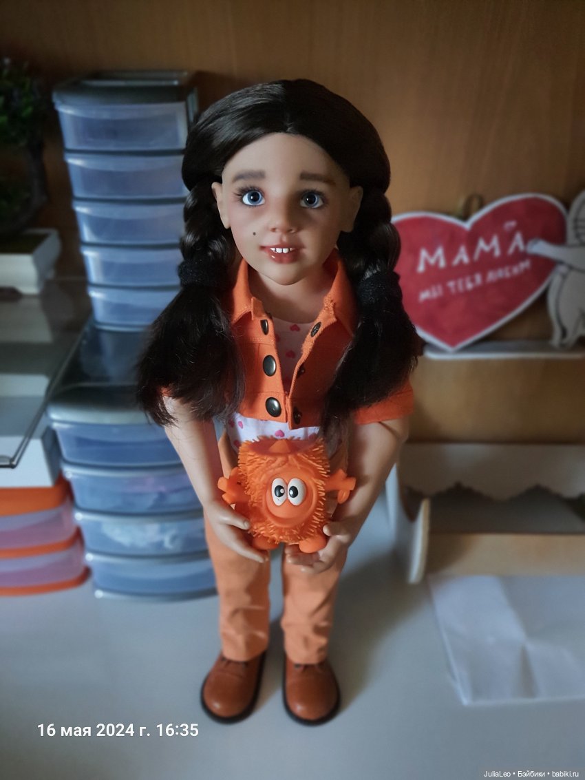 Сюрприз с прогулки егозы — Куклы Gotz (Готц): Ханна