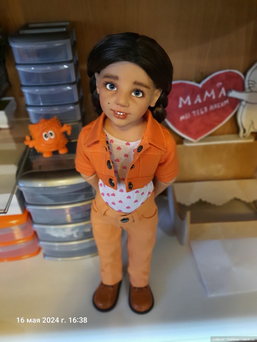 Сюрприз с прогулки егозы — Куклы Gotz (Готц): Ханна (фото 5)