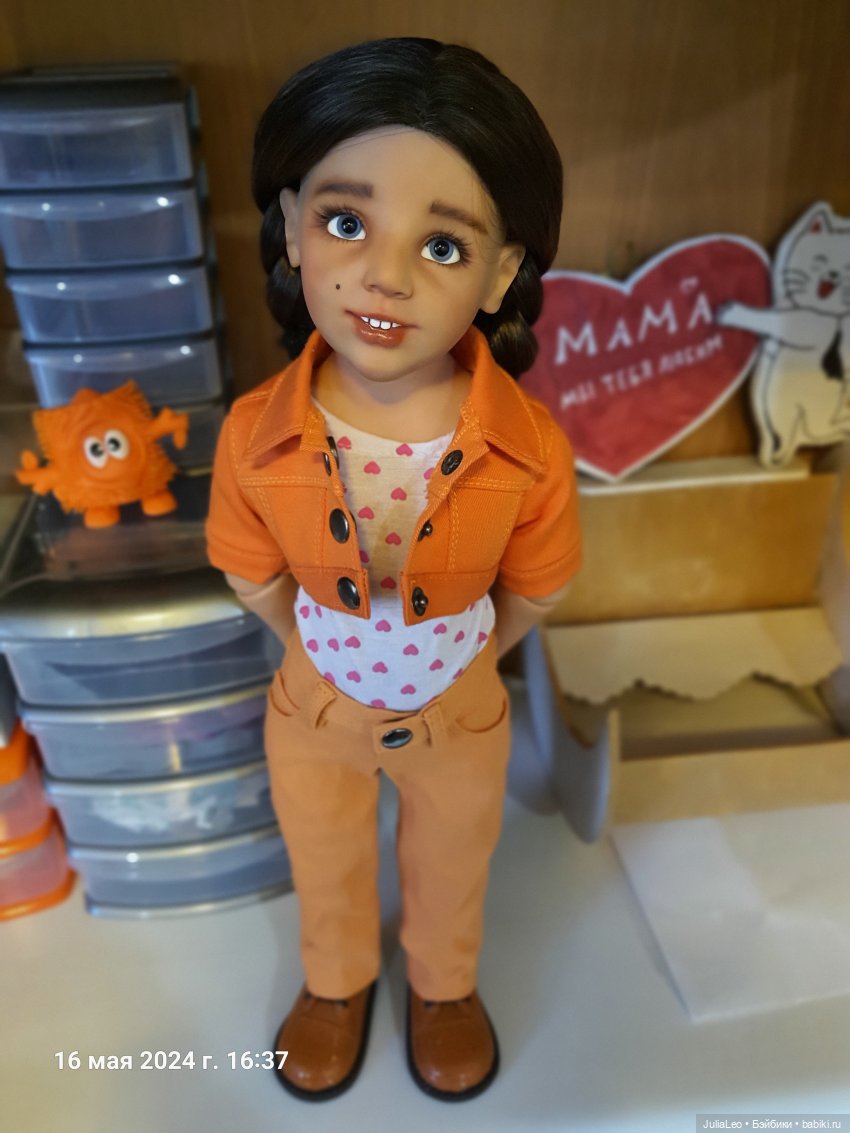 Сюрприз с прогулки егозы — Куклы Gotz (Готц): Ханна (фото 6)