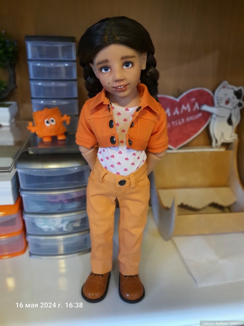 Сюрприз с прогулки егозы — Куклы Gotz (Готц): Ханна (фото 3)