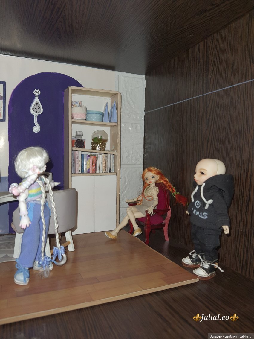 Мы купили мотоцикл — Домашние фото авторских кукол: личные коллекции (фото 7)