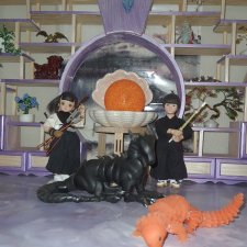 Шарнирная девочка стрелок из лука, Lacor baby Kyudo Girl, с аксессуарами