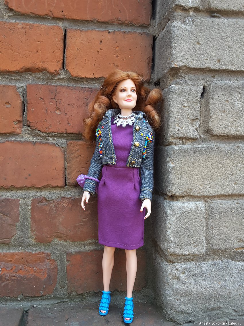 Рыжая супер-героиня — Портретные куклы знаменитостей: звезды кино (фото 5)