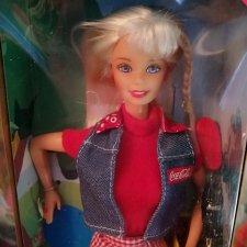 Кукла барби Picnic Coca Cola 1997 год Новая Кукла барби Picnic Coca Cola 1997 год Новая