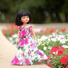 Цветочный сарафан в завершении лета