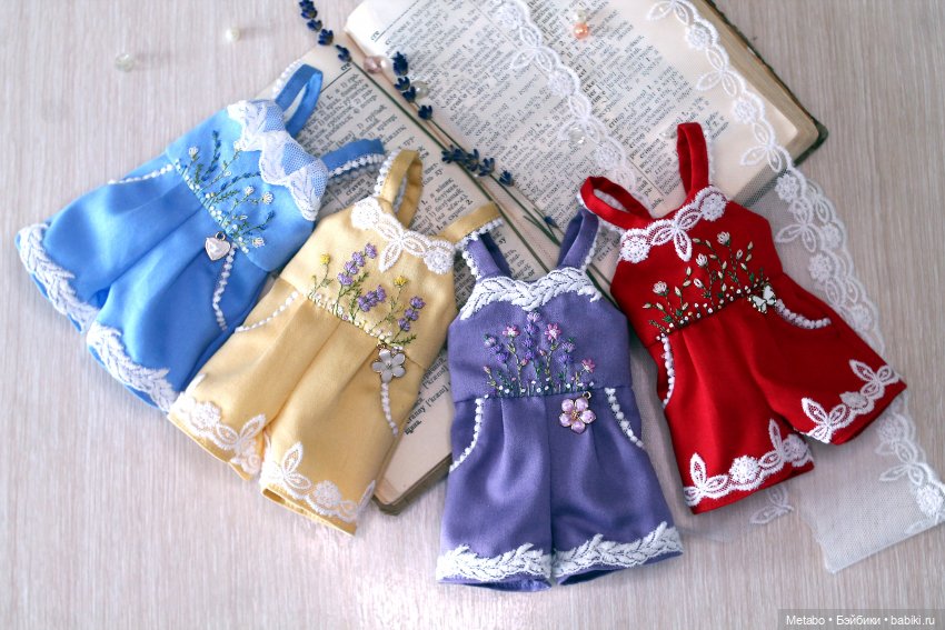 Давние цветочки — Одежда и обувь для кукол своими руками: фото (фото 3)
