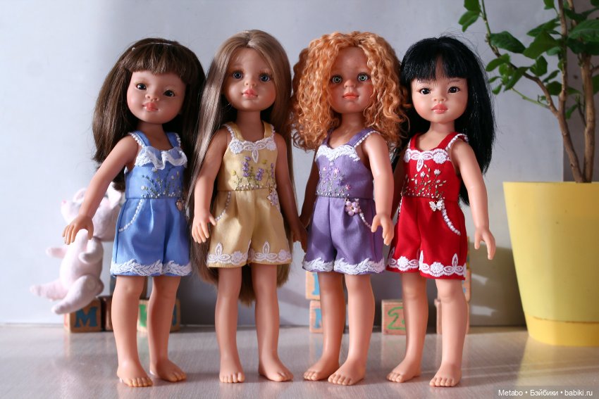 Давние цветочки — Одежда и обувь для кукол своими руками: фото