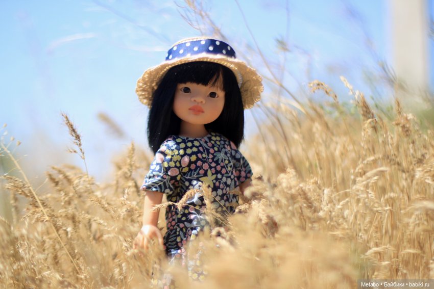 Лиушка на природе — Куклы Paola Reina (Паола Рейна): новинки