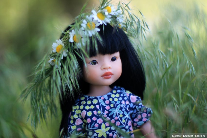 Лиушка на природе — Куклы Paola Reina (Паола Рейна): новинки