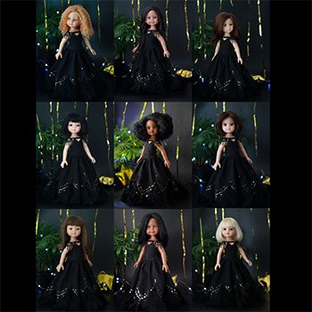 Одно платье на всех)))