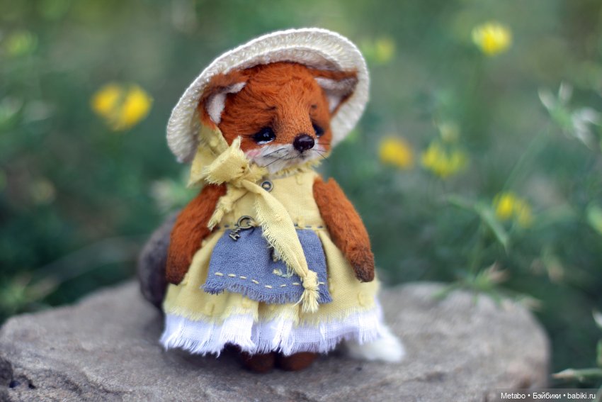 Лис и Лисичка. Тедди — Авторские мишки Тедди и друзья: фото (фото 5)