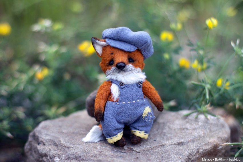 Лис и Лисичка. Тедди — Авторские мишки Тедди и друзья: фото