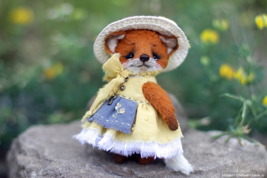 Лис и Лисичка. Тедди — Авторские мишки Тедди и друзья: фото (фото 8)