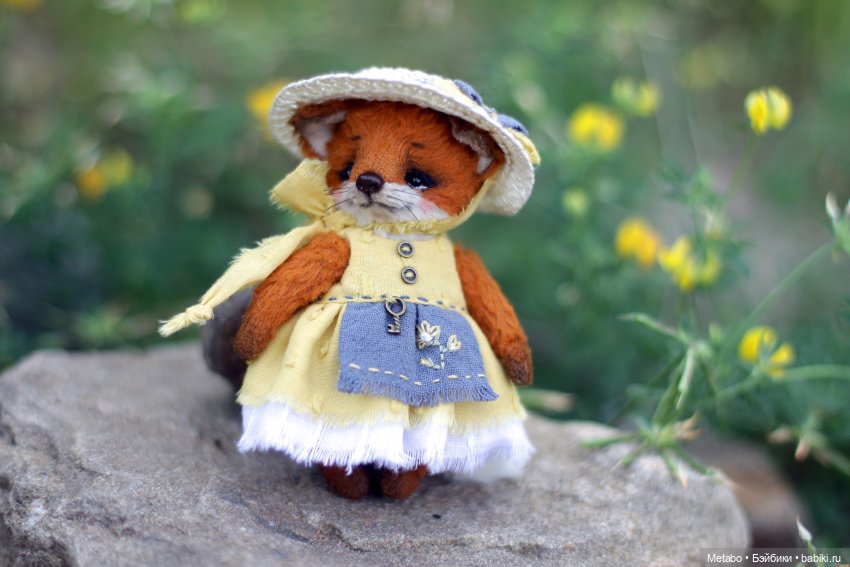 Лис и Лисичка. Тедди — Авторские мишки Тедди и друзья: фото (фото 6)