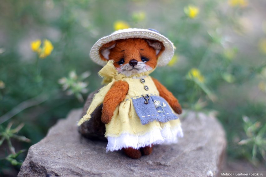 Лис и Лисичка. Тедди — Авторские мишки Тедди и друзья: фото (фото 7)