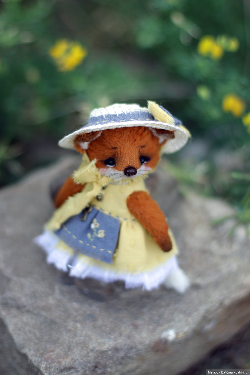 Лис и Лисичка. Тедди — Авторские мишки Тедди и друзья: фото (фото 9)