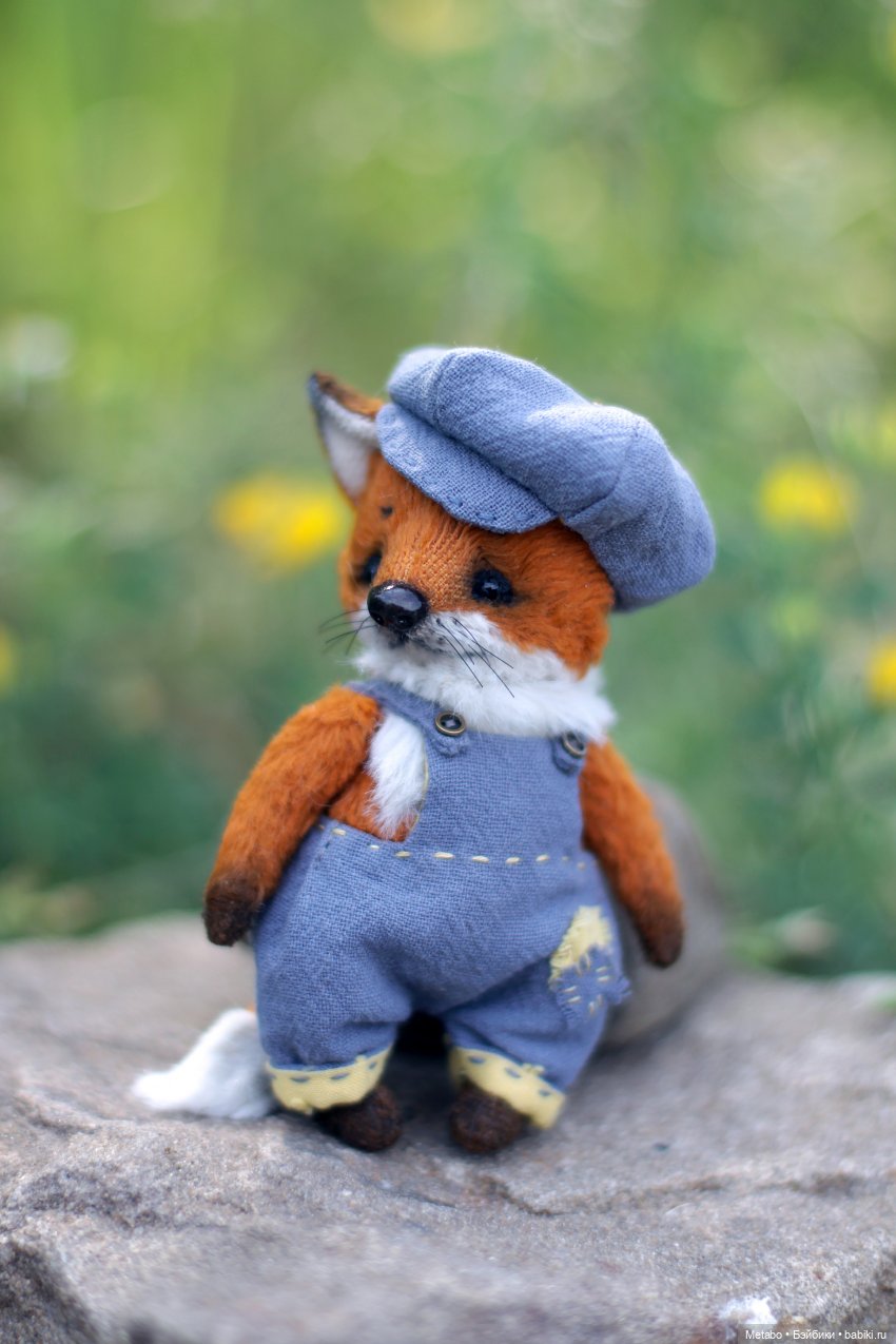 Лис и Лисичка. Тедди — Авторские мишки Тедди и друзья: фото