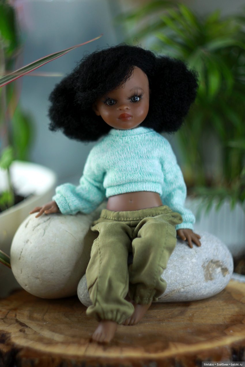 Кроп-худи и джинсы с карманами для Мелкой | Бэйбики Кроп-худи и джинсы с карманами для Мелкой (фото 7)