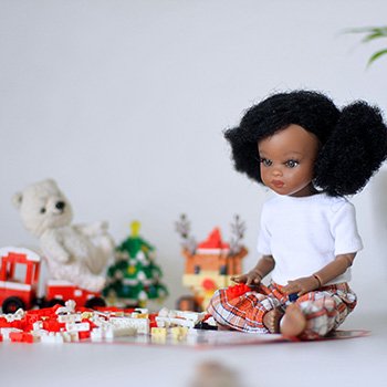 Мелкая. Конструктор. И медведь