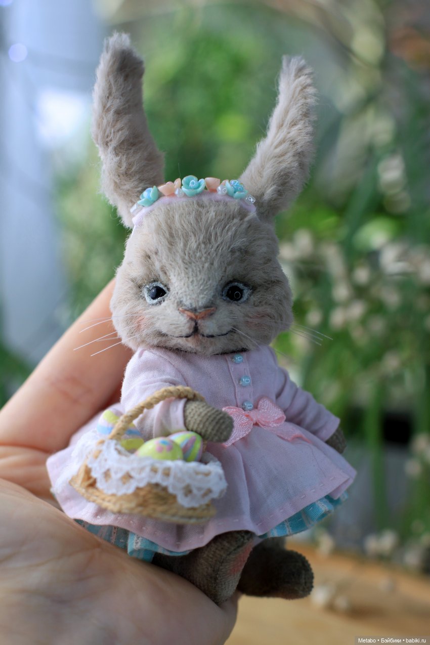 Зайки или кролики. Но пасхальные