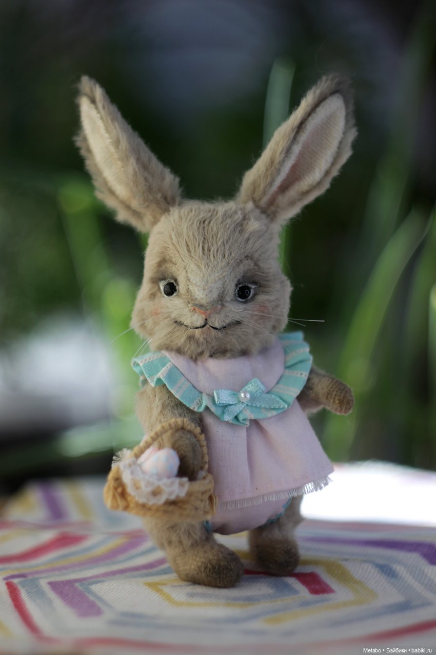 Зайки или кролики. Но пасхальные