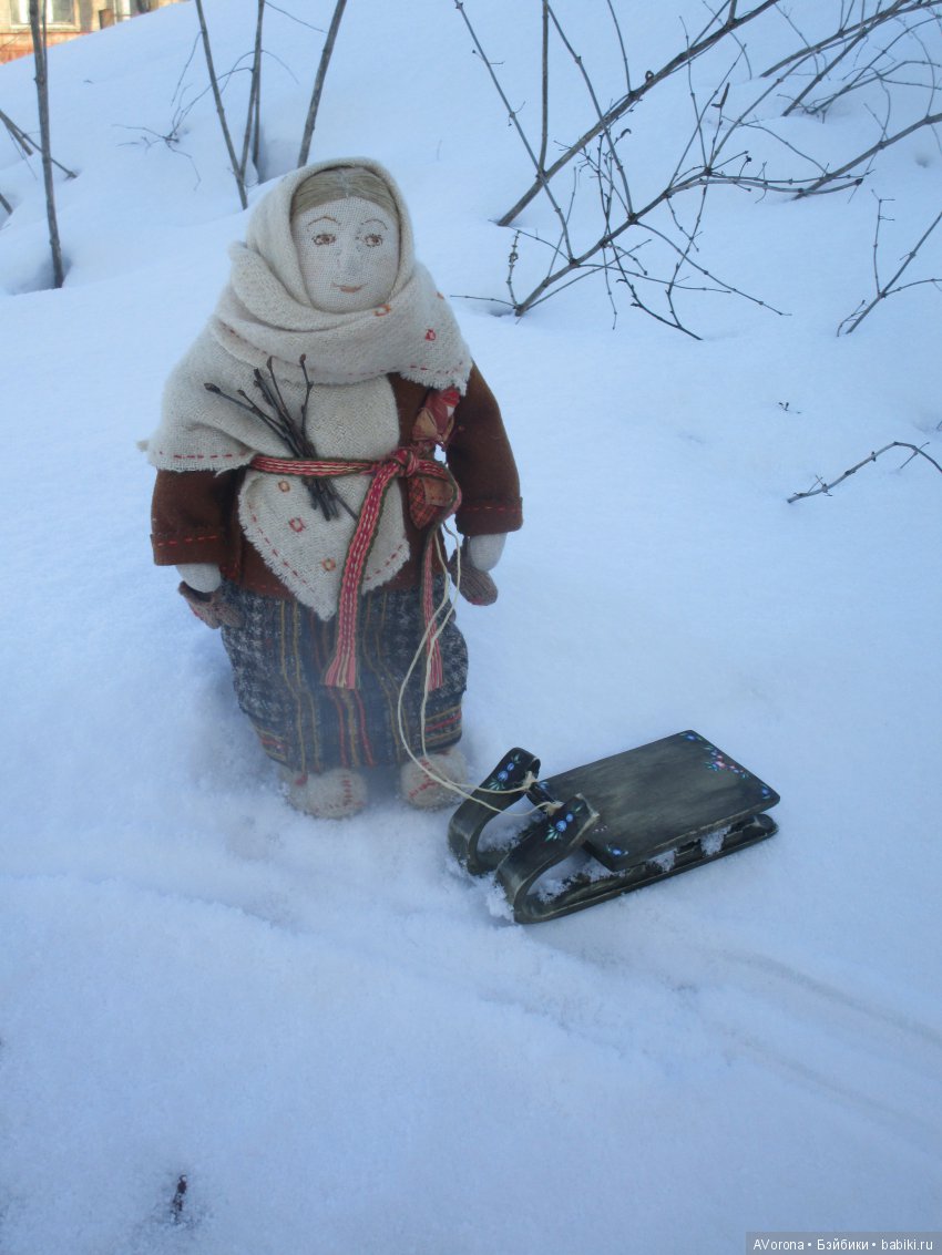 Последний снег и расписные саночки (фото 3)