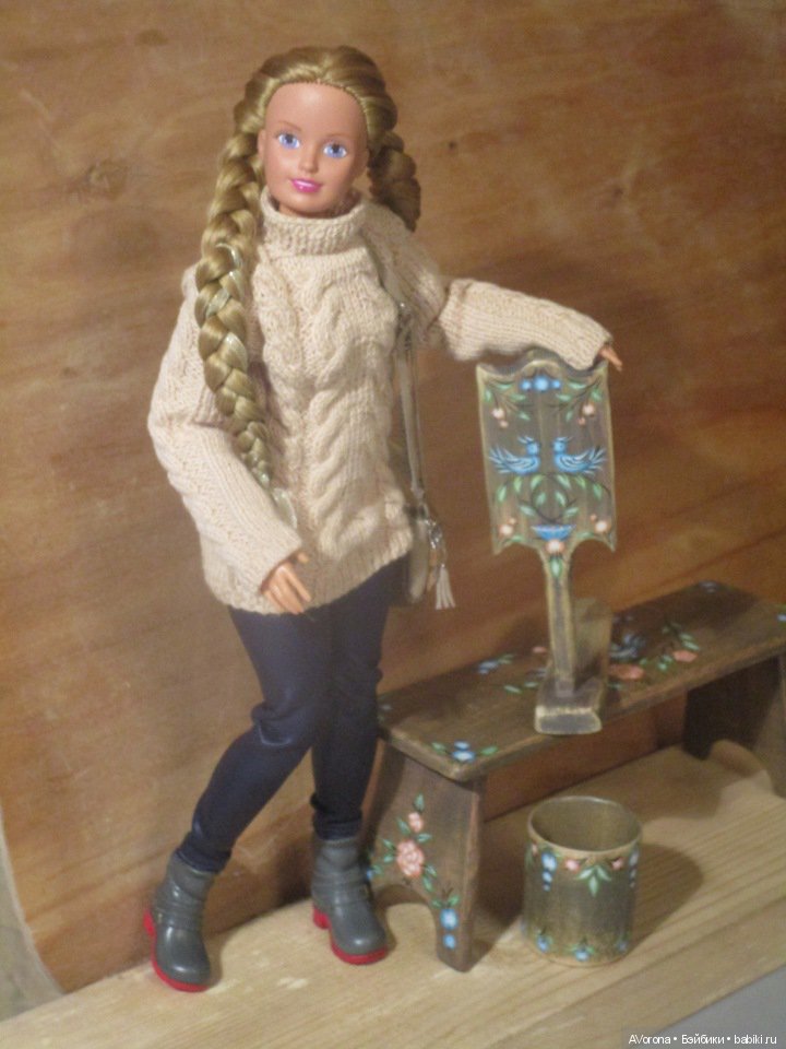 Долгими зимними вечерами — Мебель для кукол и домиков: фото (фото 7)