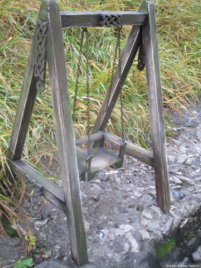 Осенние качели — Мебель для кукол и домиков: фото (фото 9)