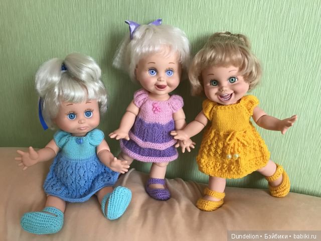 Знакомьтесь - Шерри, Сарочка, Натали, ДиДи и Анечка. Galoob Baby Face (фото 6)