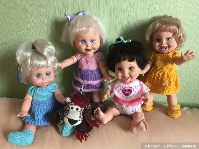 Знакомьтесь - Шерри, Сарочка, Натали, ДиДи и Анечка. Galoob Baby Face (фото 9)