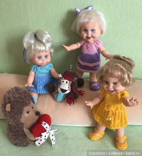 Знакомьтесь - Шерри, Сарочка, Натали, ДиДи и Анечка. Galoob Baby Face (фото 8)