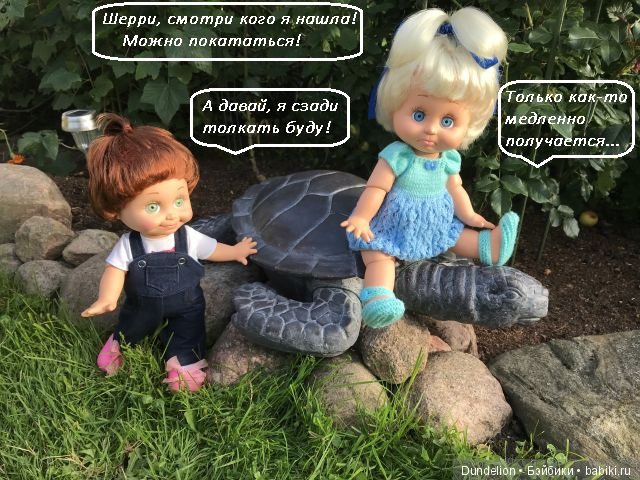 Приключения Рыжульки и Обижульки на даче. Шерри и Сара от Baby Face (фото 4)