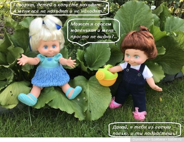 Приключения Рыжульки и Обижульки на даче. Шерри и Сара от Baby Face (фото 2)