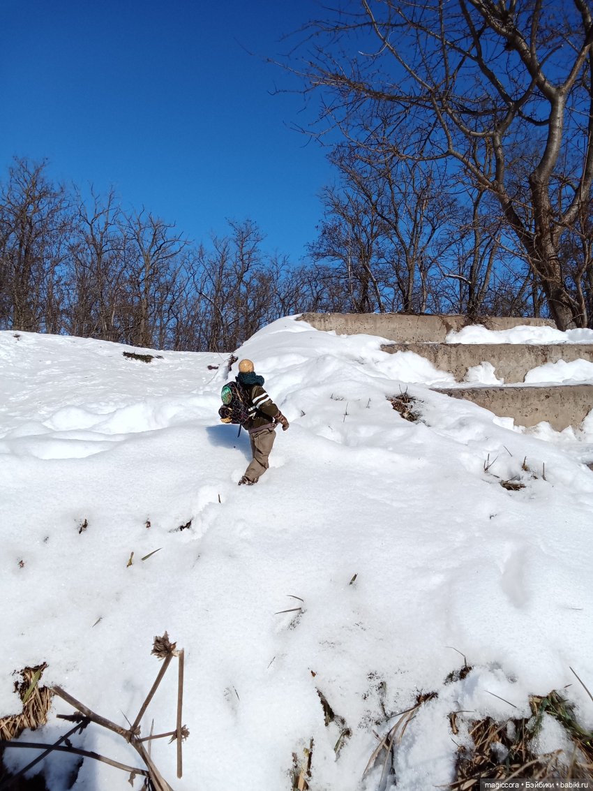 Прогулка по снегу — Экшн (фото 10)