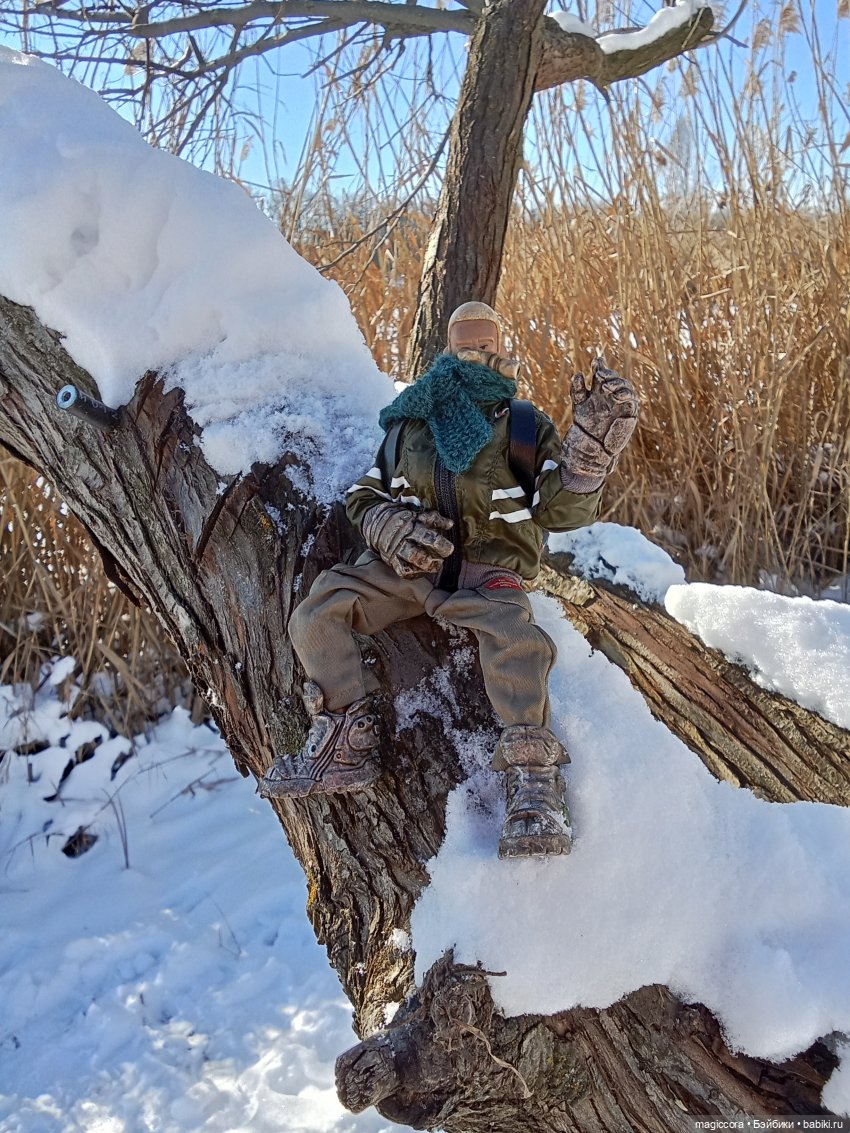 Прогулка по снегу — Экшн