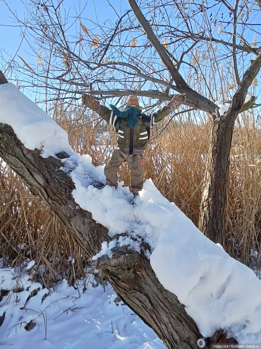 Прогулка по снегу — Экшн