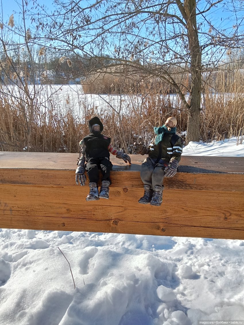 Прогулка по снегу — Экшн