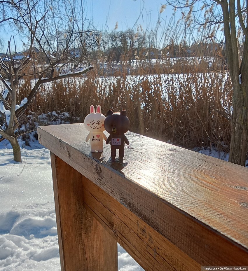 Прогулка по снегу — Экшн