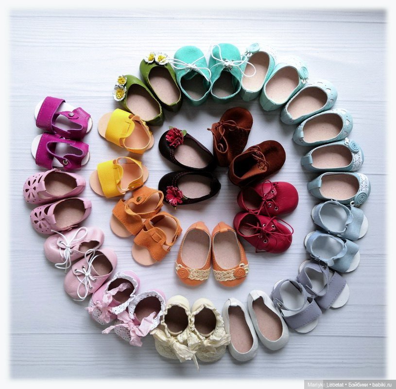 Обувь на разных куколок — Одежда и обувь для кукол своими руками: фото (фото 3)