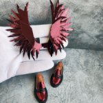 Обувь +портупея с крыльями для Мяуси,парней Интегрити