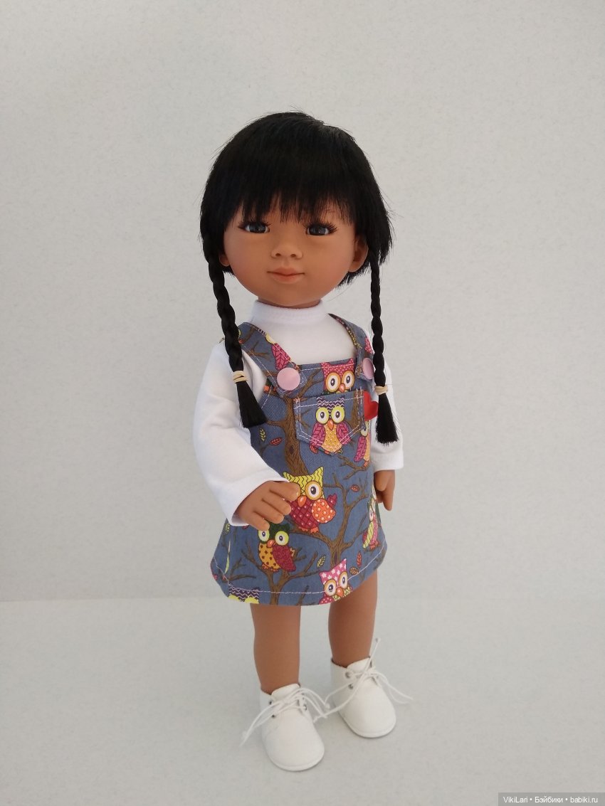 Девочка с косичками — Куклы Carmen Gonzalez (Кармен Гонсалез): Мариетта (фото 7)