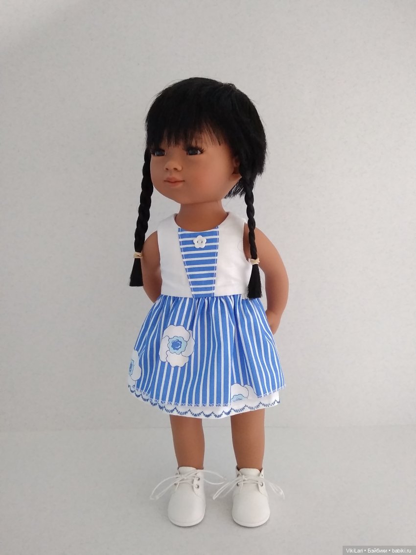 Девочка с косичками — Куклы Carmen Gonzalez (Кармен Гонсалез): Мариетта (фото 3)