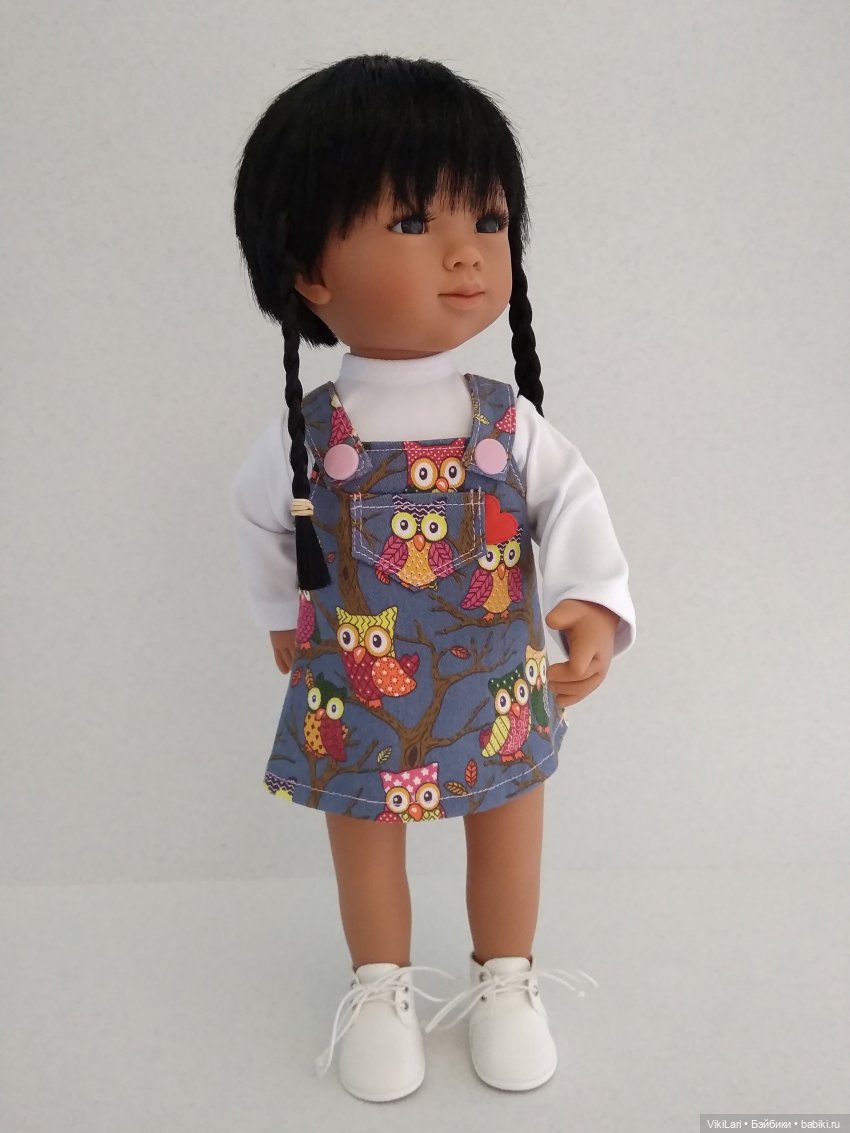 Девочка с косичками — Куклы Carmen Gonzalez (Кармен Гонсалез): Мариетта (фото 8)