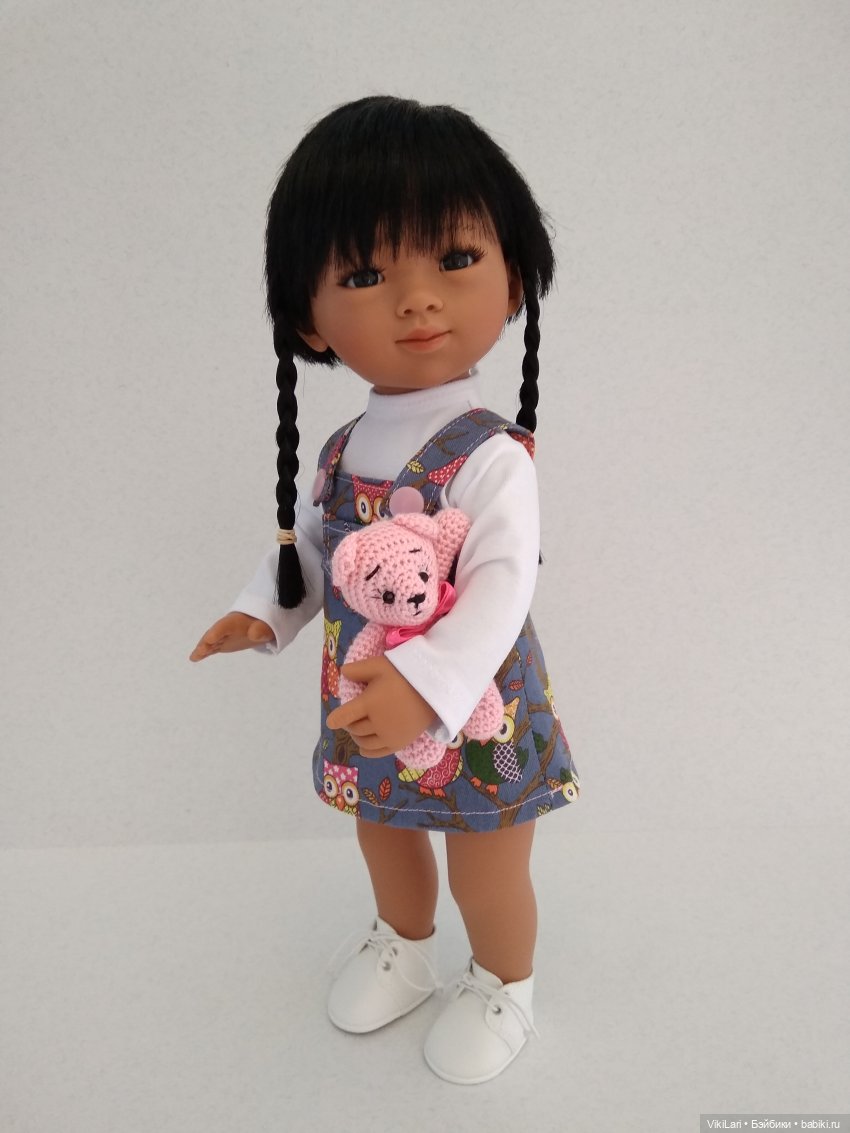 Девочка с косичками — Куклы Carmen Gonzalez (Кармен Гонсалез): Мариетта (фото 9)