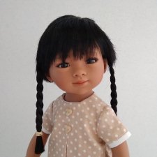 Девочка с косичками