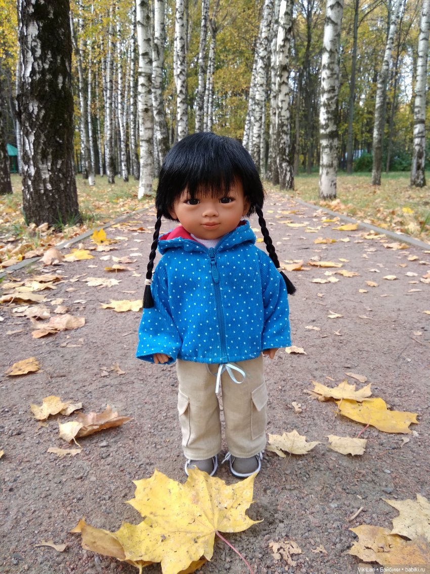 Камилла в осеннем парке — Куклы Carmen Gonzalez (Кармен Гонсалез): Мариетта