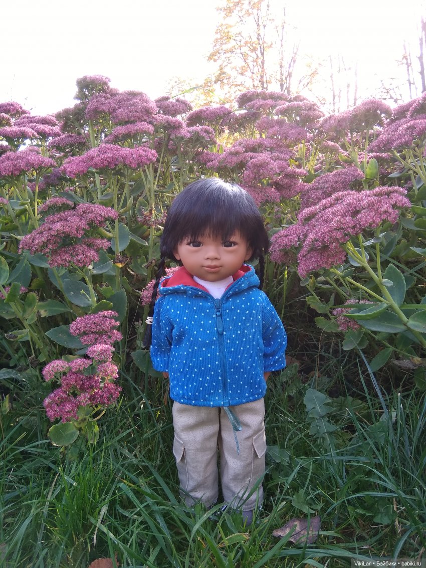 Камилла в осеннем парке — Куклы Carmen Gonzalez (Кармен Гонсалез): Мариетта (фото 5)