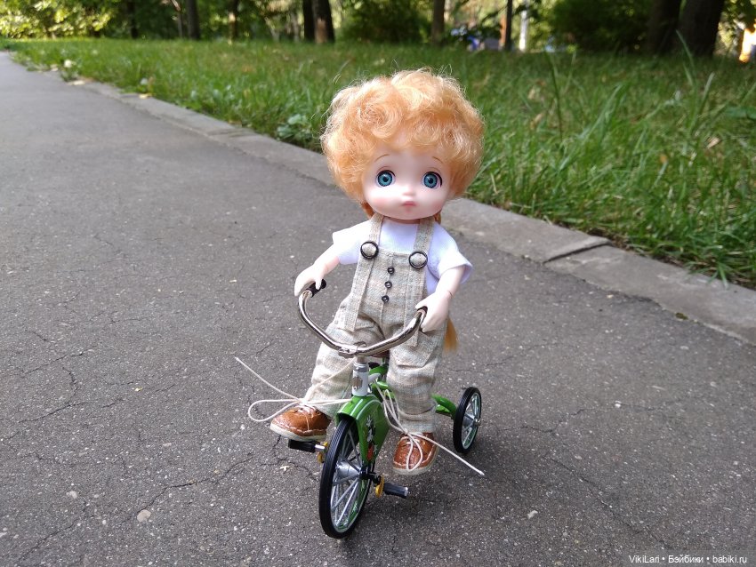 Купили мне велосипед — Куклы Baboliy (Баболи (фото 2)